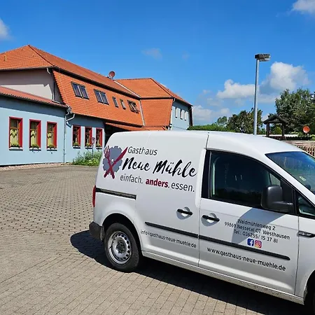 Gasthaus Neue Mühle Westhausen  Exterior foto